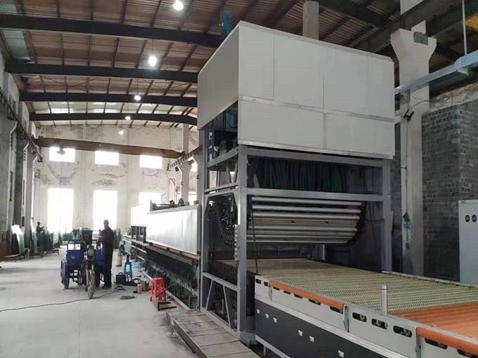 flat and bending glass tempering furnace